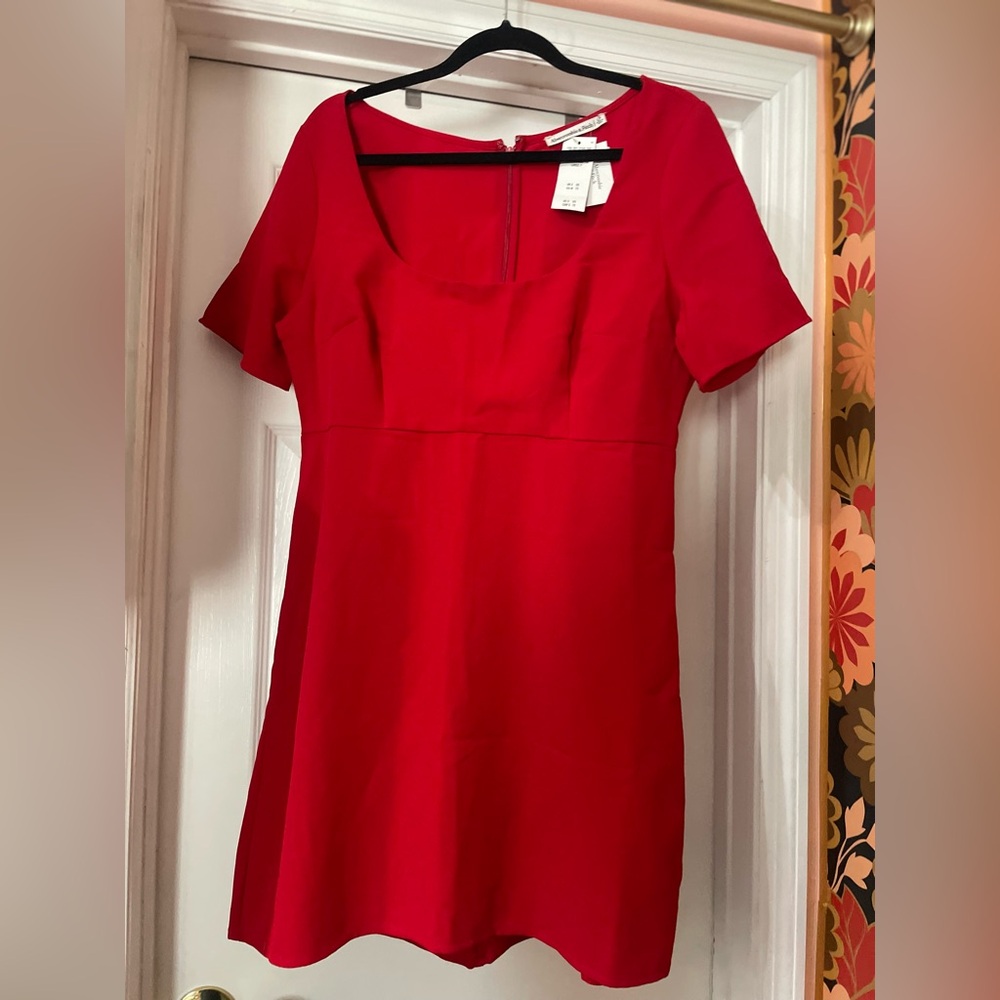 Abercrombie red mini dress NWT